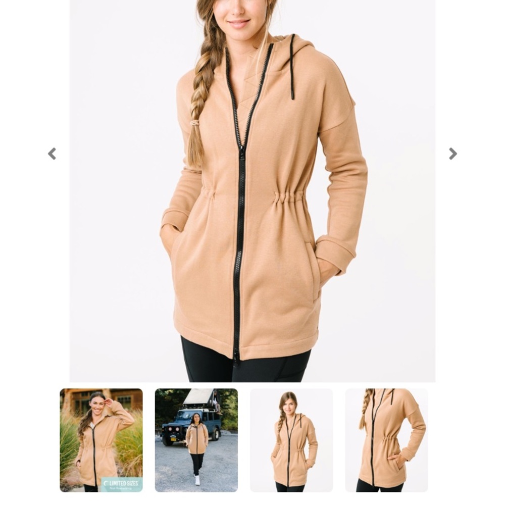 Zyia Hoodie Sweatshirt Jacket